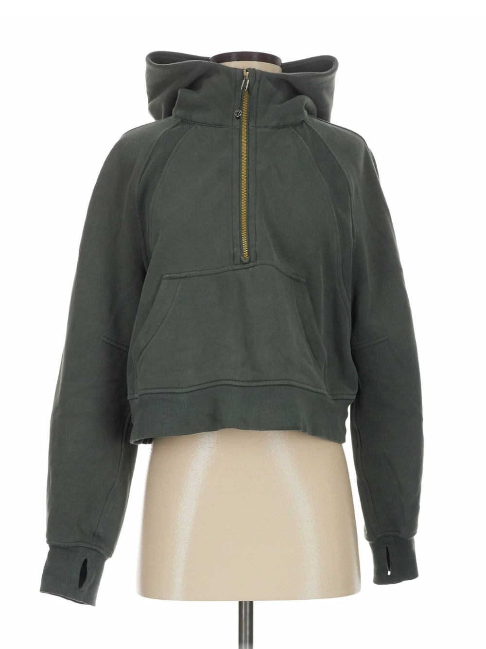 lululemon athletica Dark Forest Green Half-Zip Hoodie - Picture 2 of 9